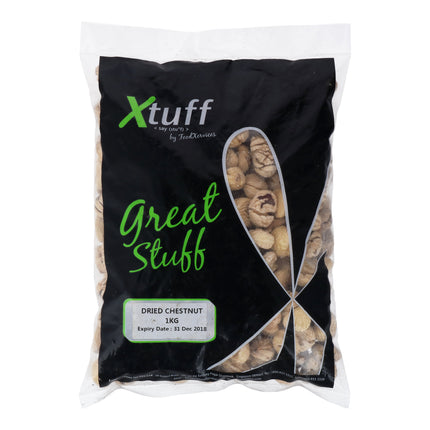 XTUFF DRIED CHESTNUTS 1KG