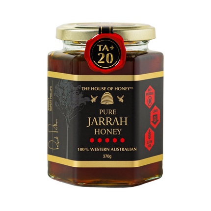 THE HOUSE OF HONEY TA+ 20 PURE JARRAH HONEY 375ML