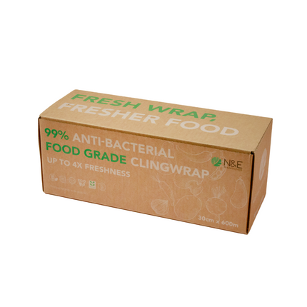 N&E CLING WRAP WITH BOX 0.3M x 600M