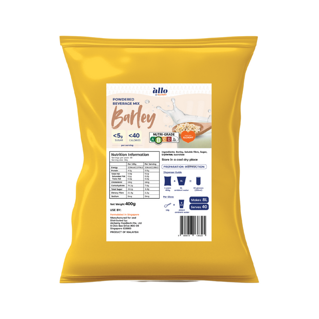 ALLOᵀᴹ BARLEY LOW SUGAR POWDERED BEVERAGE 400G