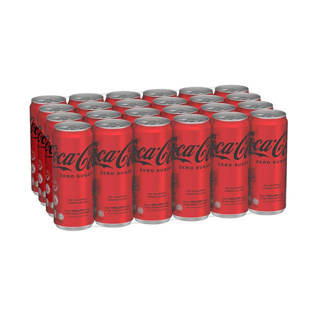 COKE ZERO (24'S) 320ML