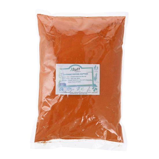 XTUFF CAYENNE PEPPER (CHILLI GROUND) 1KG