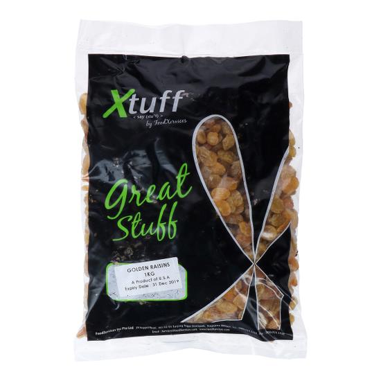 XTUFF GOLDEN RAISINS (SULTANAS) 1KG