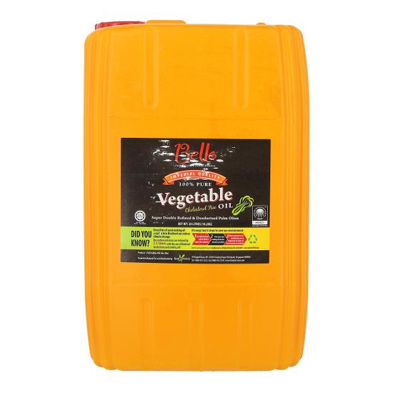 BELLO RSPO VEGETABLE OIL 20LTR SUPER REFINED
