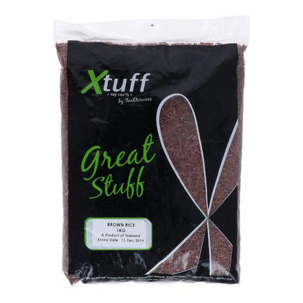 XTUFF BROWN RICE 1KG