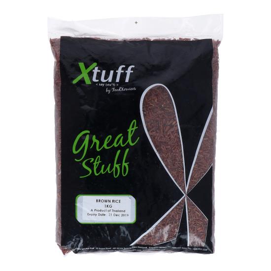 XTUFF BROWN RICE 1KG