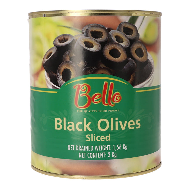 BELLO A10 BLACK OLIVES SLICED