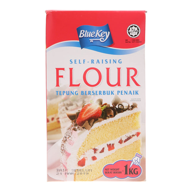BLUE KEY SELF RAISING FLOUR 1KG