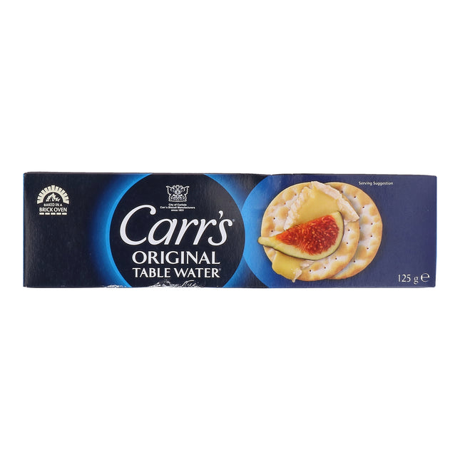 CARR'S TABLE WATER BISCUIT 125G