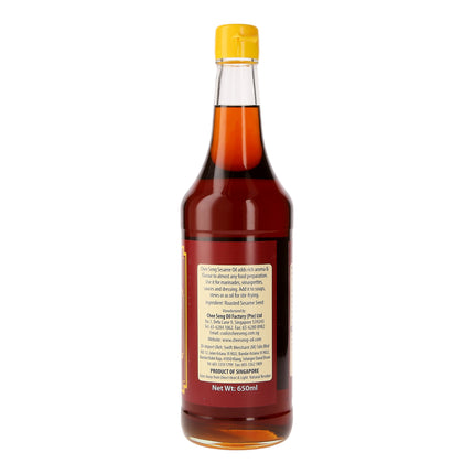 CHEE SENG BLACK SESAME OIL 650ML