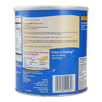 CRISCO VEG. SHORTENING 1.36KG