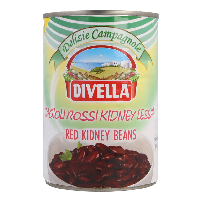 DIVELLA RED KIDNEY BEANS 400G