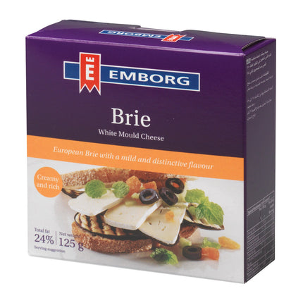 EMBORG BRIE 125G (103541)