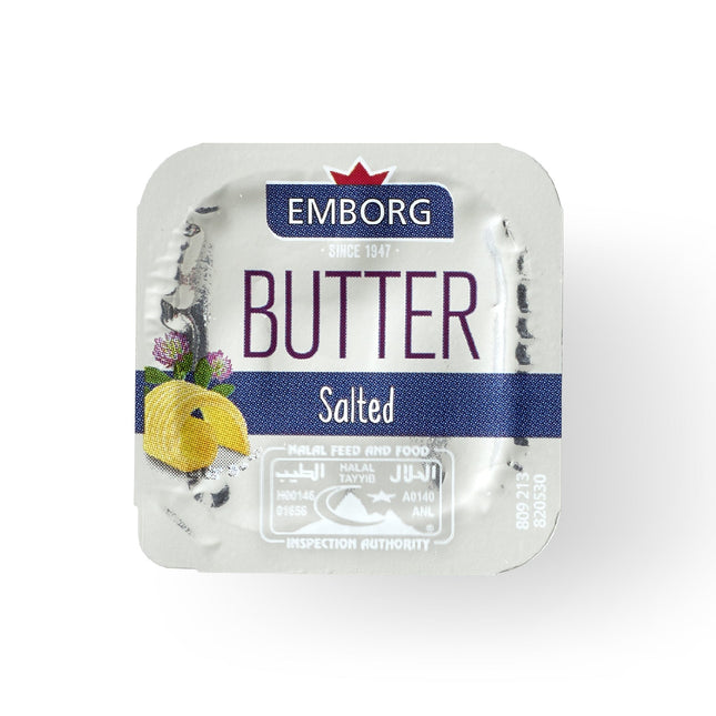 EMBORG SALTED BUTTER MINI PORTION 8G FZ (103592)