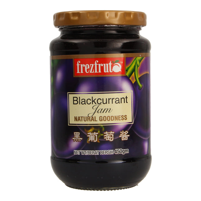 BLACKCURRANT JAM 450G (FREZFRUTA)
