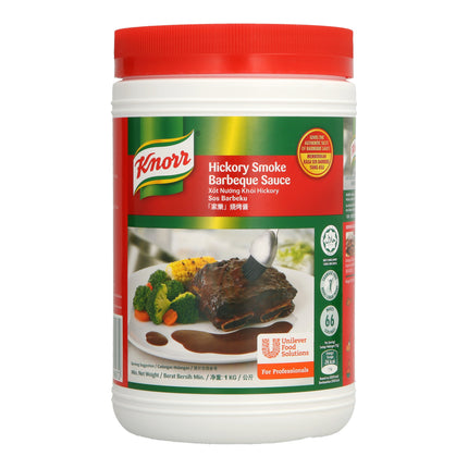 KNORR BBQ SAUCE HICKORY SMOKE 1KG