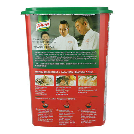KNORR WHITE SAUCE MIX 850G