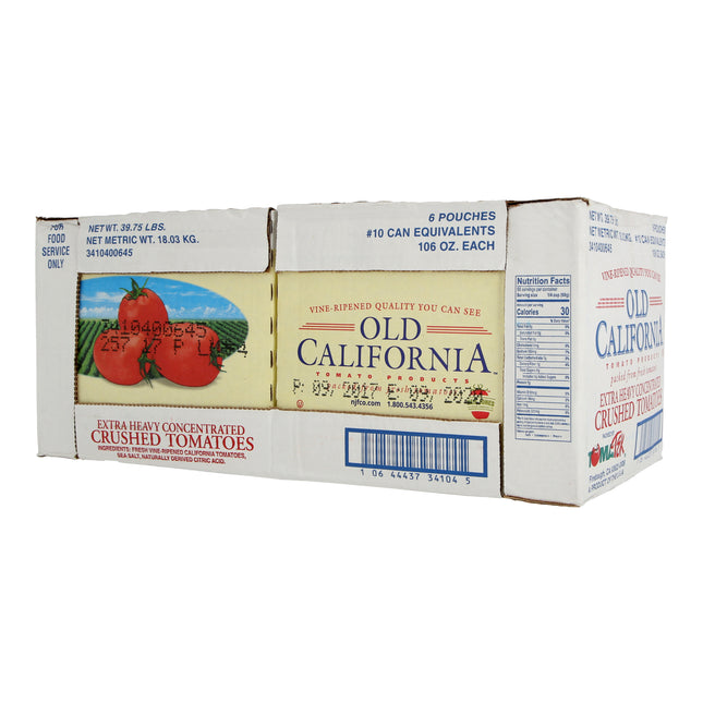 OLD CALIFORNIA A10 HEAVY CRUSHED TOMATOES