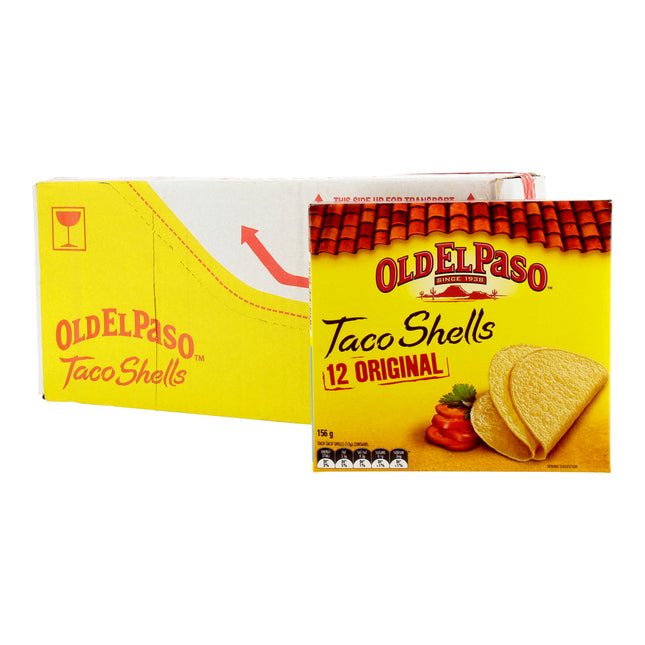 OLD EL PASO TACO SHELLS REG 12'S x 156G