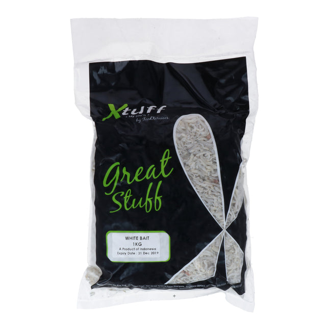 XTUFF DRY WHITE BAIT 1KG