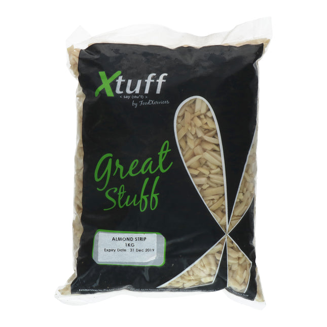 XTUFF ALMOND STRIP 1KG