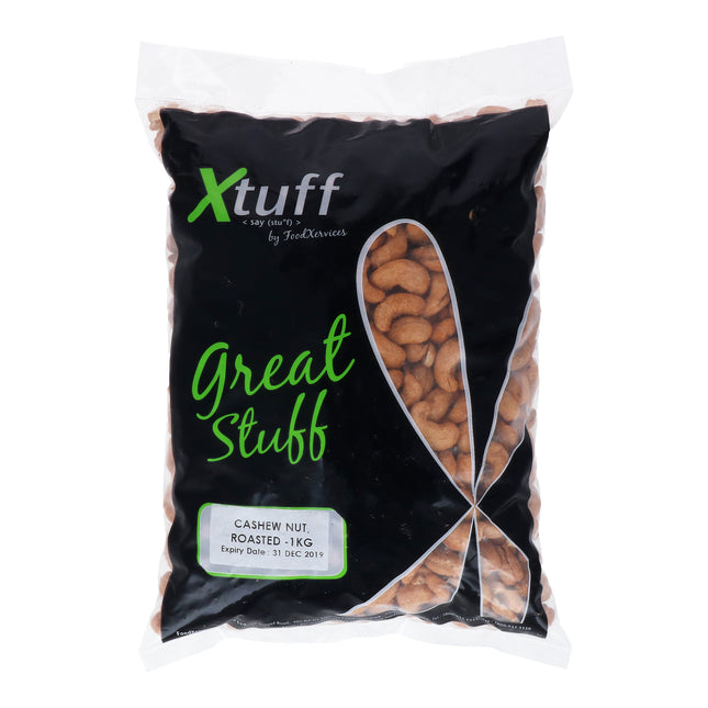 XTUFF ROASTED CASHEW NUTS 1KG