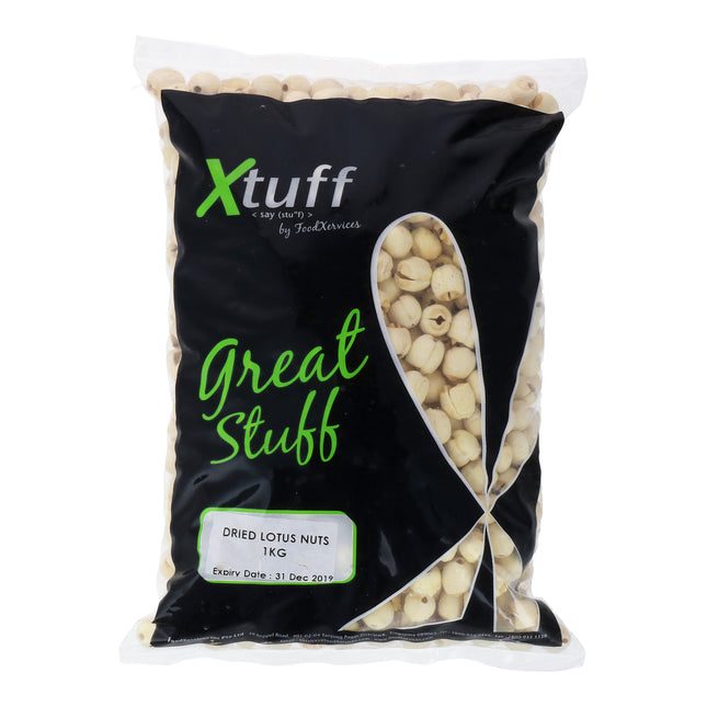 XTUFF DRIED LOTUS NUTS 1KG