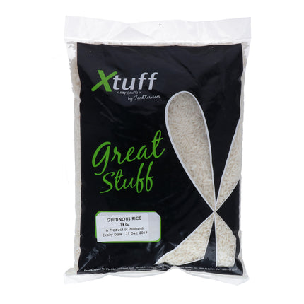 XTUFF GLUTINOUS RICE WHITE 1KG