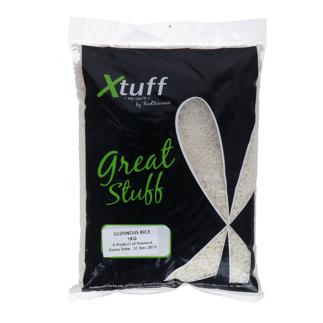 XTUFF GLUTINOUS RICE WHITE 1KG