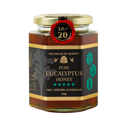 THE HOUSE OF HONEY TA+20 PURE EUCALYPTUS HONEY 375ML