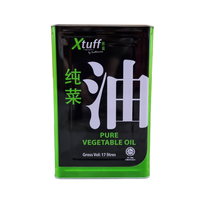 XTUFF 17LTR TIN VEGETABLE OIL