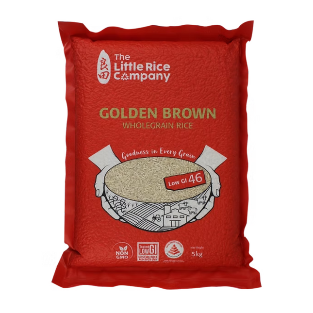 LITTLE RICE COMPANY LOW GI BROWN RICE 5KG