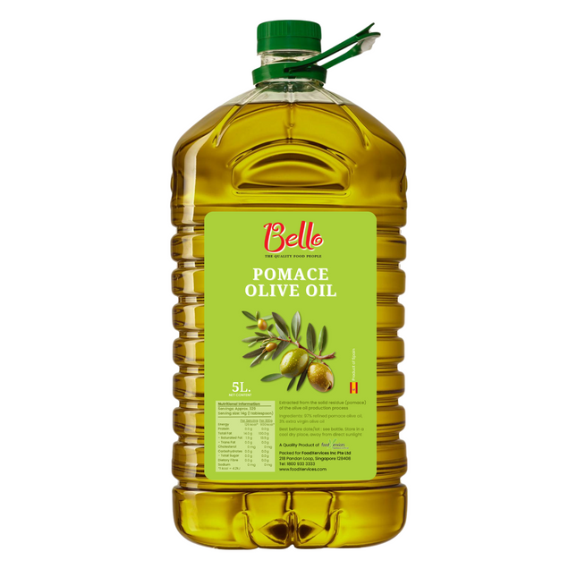 BELLO POMACE OLIVE OIL 100% 5LTR