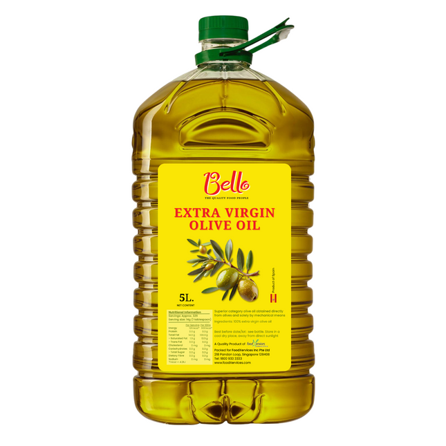 BELLO EXTRA VIRGIN OLIVE OIL 5LTR