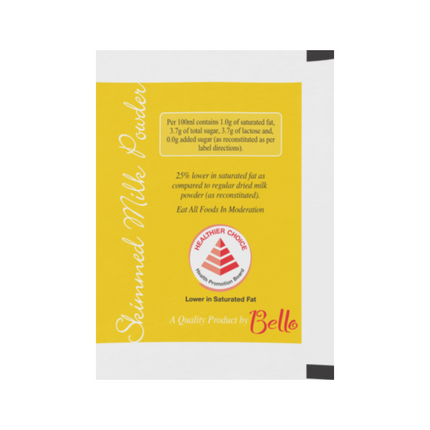 BELLO SKIMMED MILK POWDER SACHET (200'S x 3G)